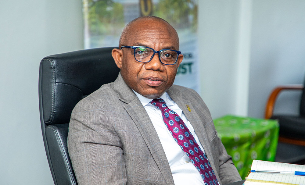 Vice-Chancellor of the Kwame Nkrumah University of Science and Technology, Kumasi (KNUST) Professor Christian Agyare
