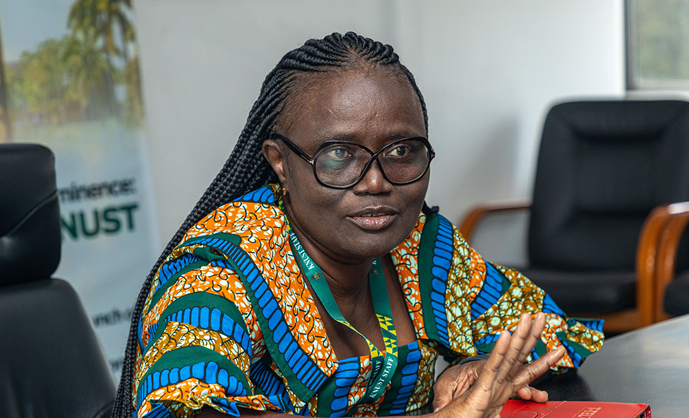 Vice-Chancellor of KNUST, Prof. (Mrs.) Rita Akosua Dickson