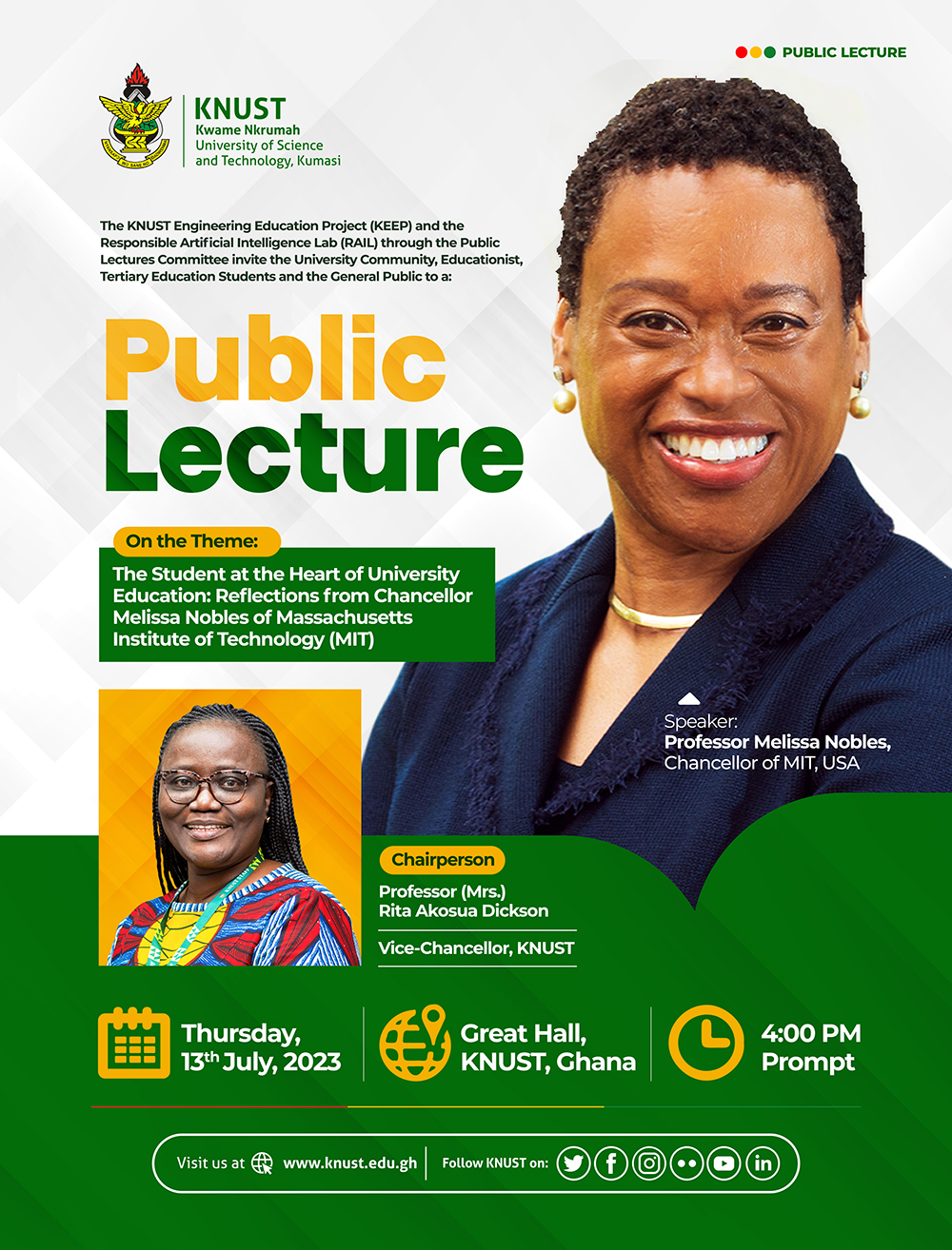 Public Lecture by Professor Melissa Nobles