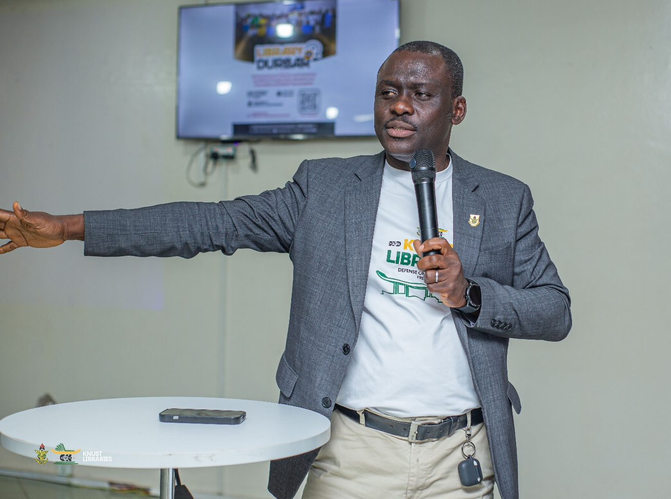 University Librarian, Dr Richard Bruce Lamptey,