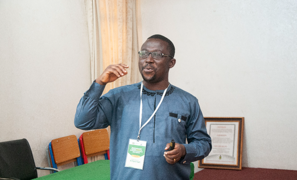 Professor Owusu Amponsah, Dean of the Faculty of Built Environment.