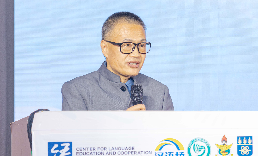 Chinese Director of the Confucius Institute at KNUST, Professor Ke Ningli, 