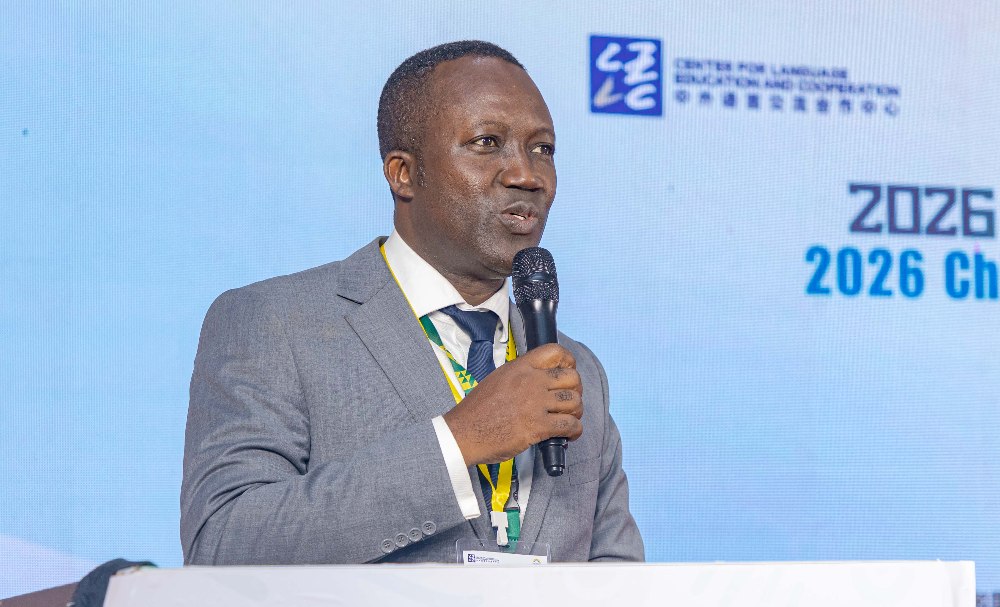 Ghanaian Director of the Confucius Institute at KNUST, Professor Daniel Yaw Addai Duah