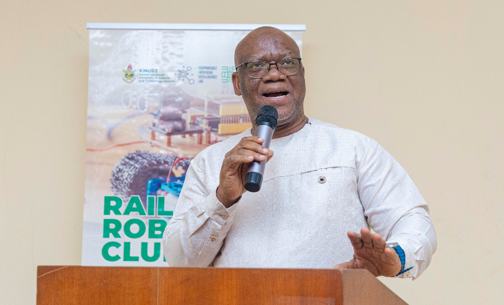 Prof. Jerry John Kponyo, Principal Investigator and Scientific Director of RAIL-KNUST