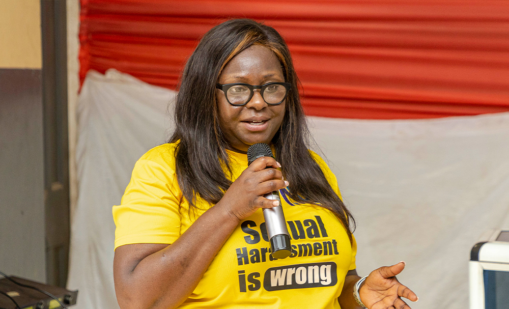 Ms. Akosua Boachie, President of Afenya Media