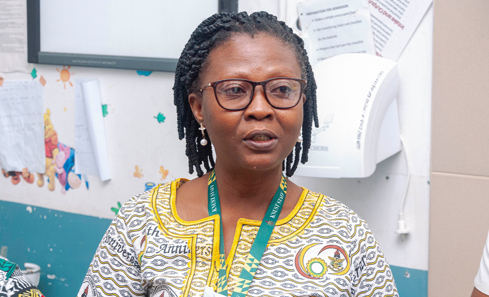 Mrs. Mercy Vanessa Darkwaa Appiah-Castel, Deputy Registrar at the Faculty of Educational Studies