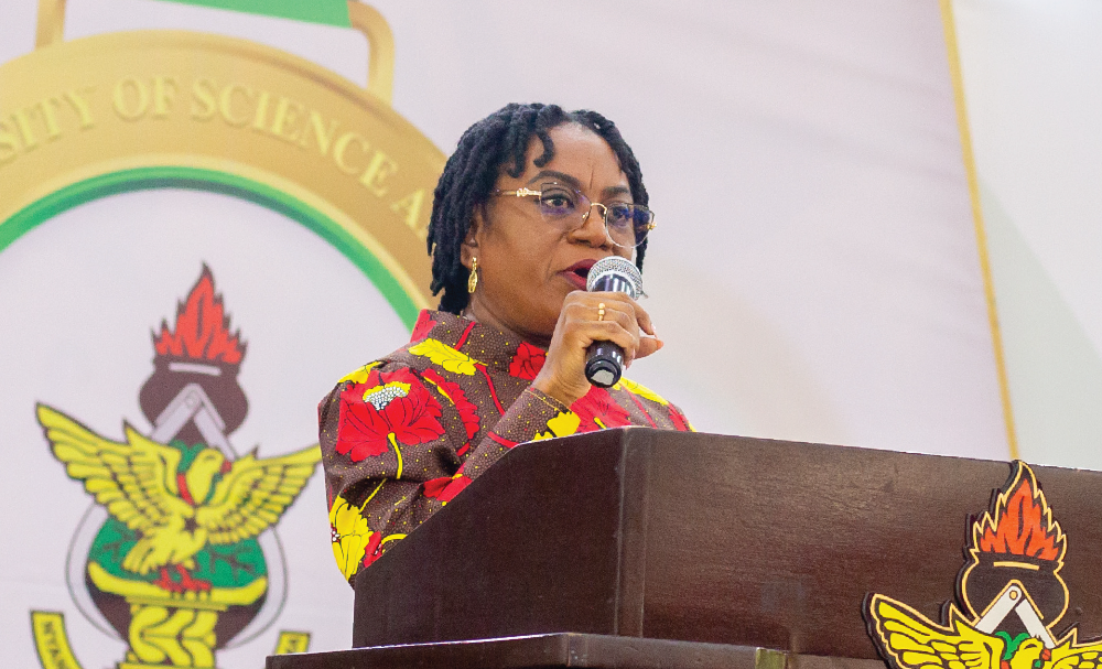 Dr. Mrs. Angela Ama Ackon, the World Health Organization (WHO) Ghana Technical Focal Person for Quality and Safety, and an alumna