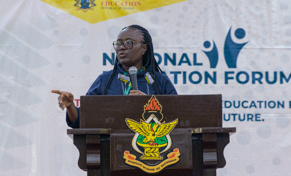 Professor (Mrs.) Rita Akosua Dickson, Vice-Chancellor of KNUST and Chair of the Forum,