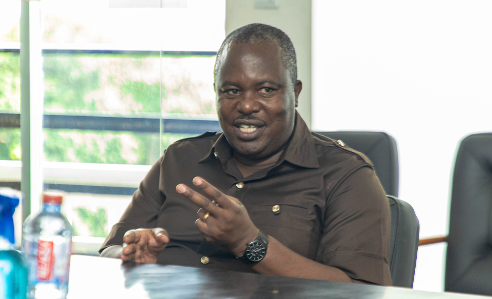 Mr. Edwin Kimani, Global Operations Director for the Duke of Edinburgh’s International Foundation