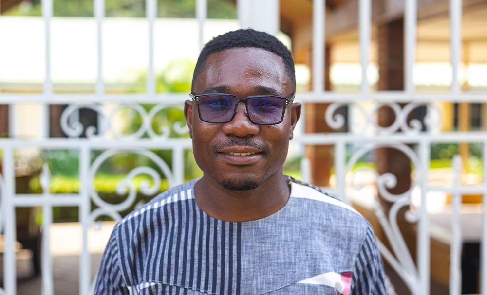 Mr. Thomas Ameah Junior, the Sales and Marketing Manager at Sunda International,