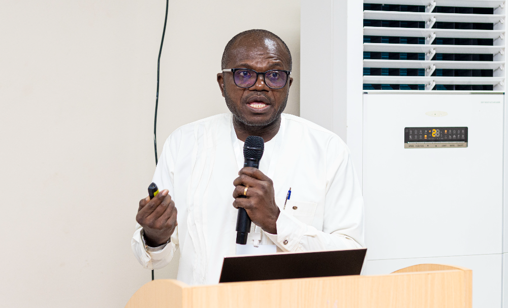 Professor Wilberforce Owusu-Ansah, leading the entrepreneurship pillar,