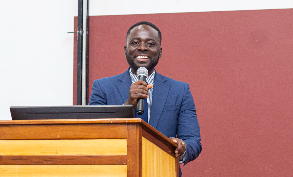 Professor Reginald Adjetey Annan, the Principal Investigator