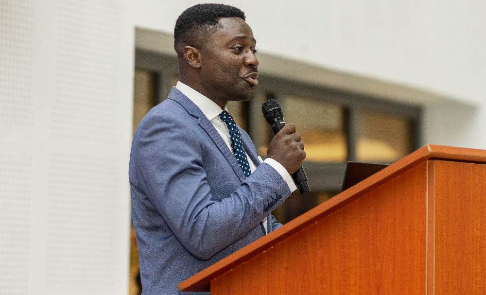 Mr. Peter Gyamfi, CEO of Alpha Duo Pharma Limited