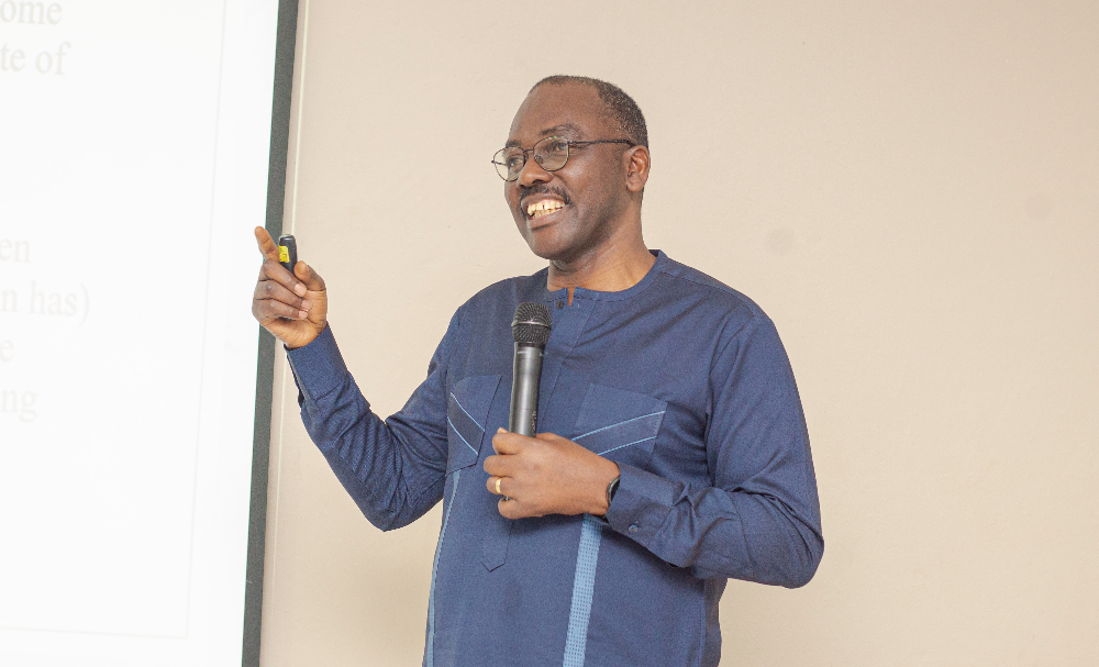 Professor William Otoo Ellis, the project’s Principal Investigator