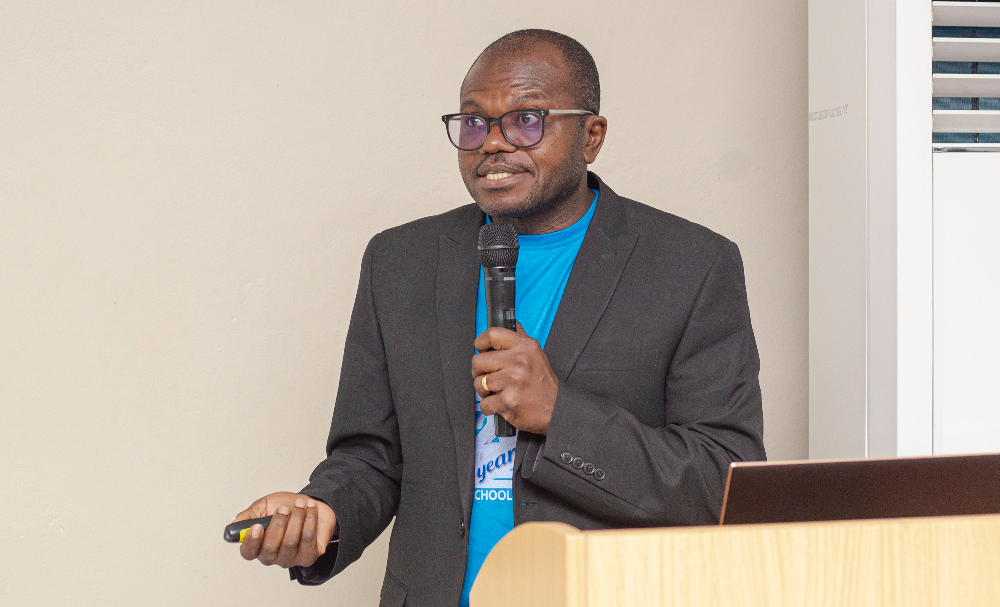 Pillar lead (Entrepreneurship),  Professor Wilberforce Owusu-Ansah.