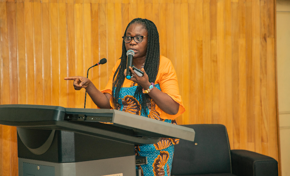 Head of Department, Professor (Mrs.) Faustina Wireko-Manu