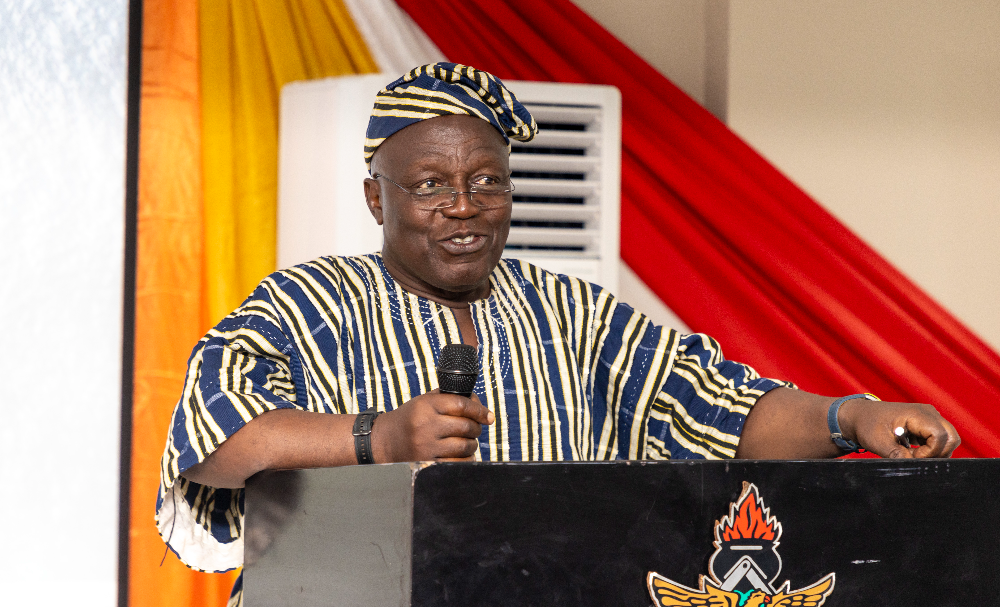 Professor Kofi Owusu-Daaku, Coordinating Lead of the Mastercard Foundation Scholars Program at KNUST