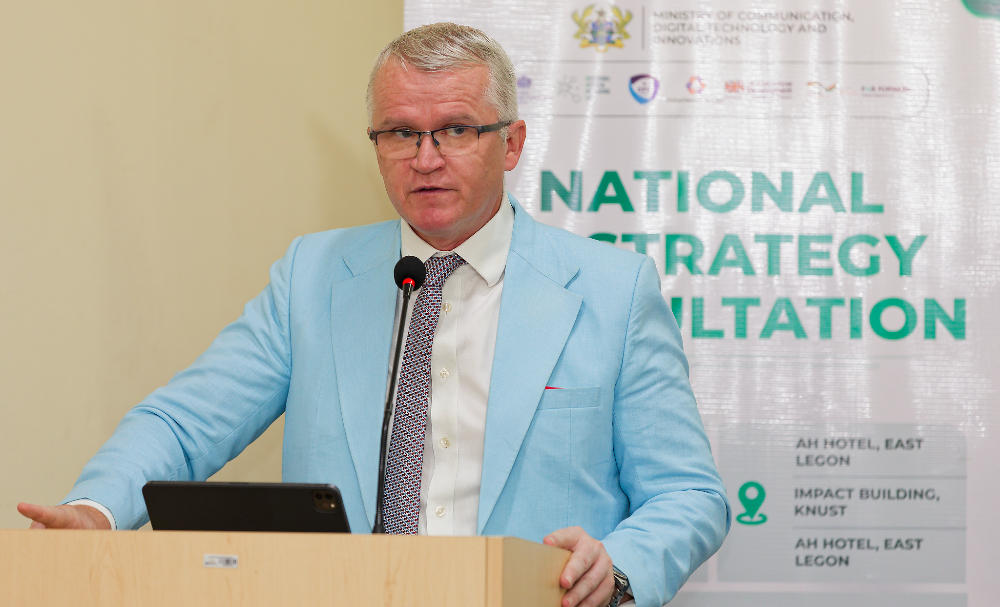 Keith McMahon, Deputy British High Commissioner to Ghana