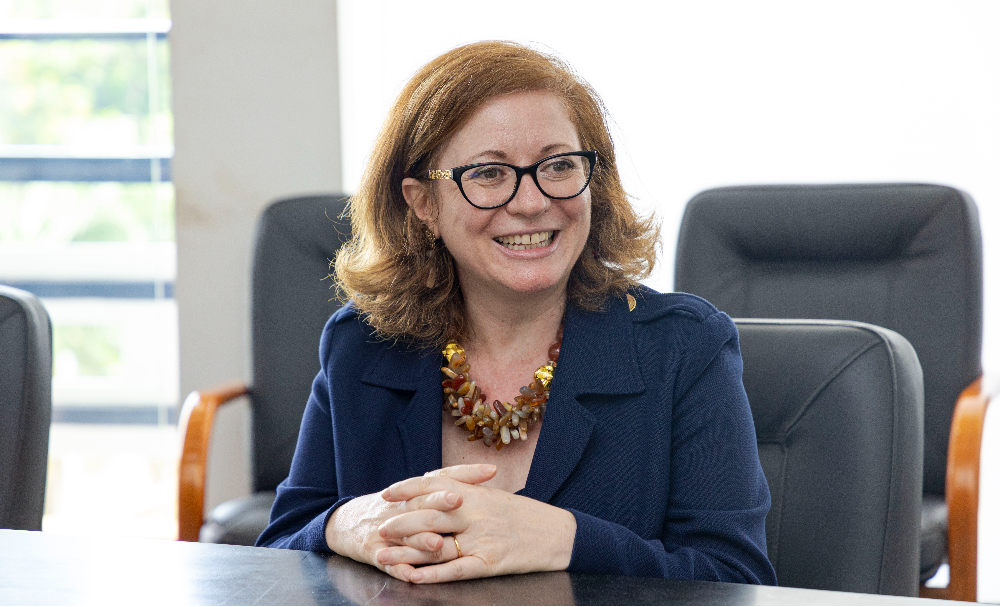 Italian Ambassador to Ghana, Her Excellency Laura Ranalli.