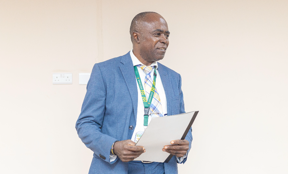Speaking on behalf of the Provost, Prof. Christian Koranteng