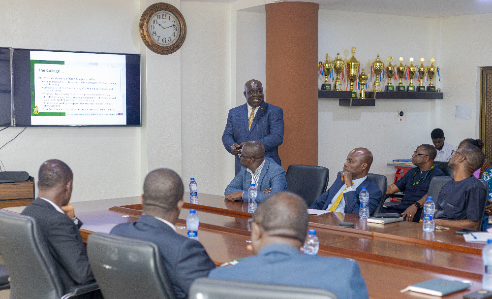 Prof. Charles Marfo, Provost of the College of Humanities and Social Sciences