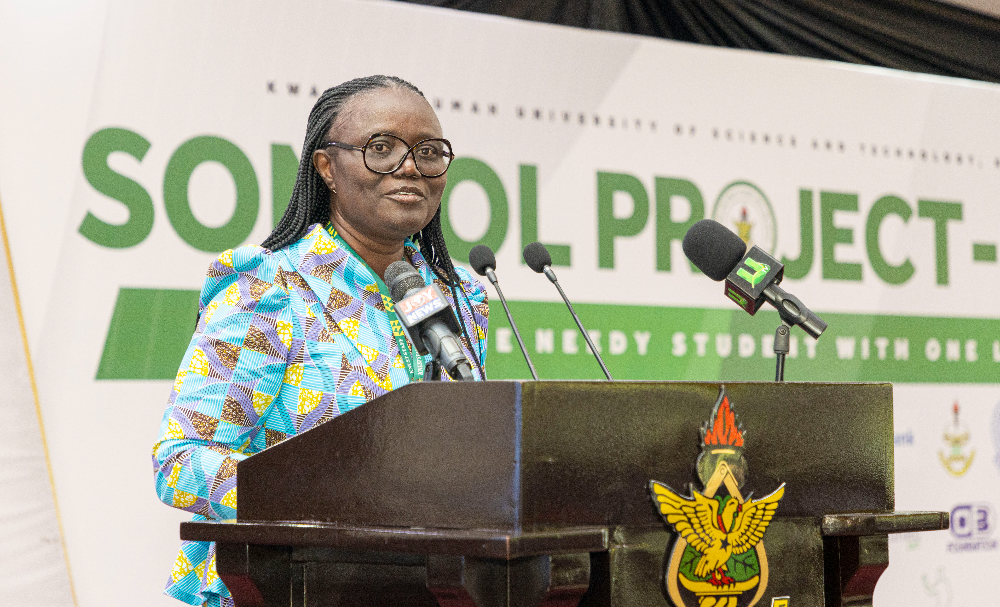  Vice-Chancellor of the Kwame Nkrumah University of Science and Technology (KNUST), Kumasi Professor (Mrs) Rita Akosua Dickson,