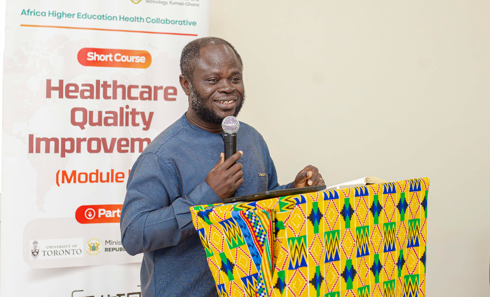Quality, not just coverage, key to universal health care – Dr. James Duah Deputy Executive Director of the Christian Health Association of Ghana (CHAG), Dr. James Duah
