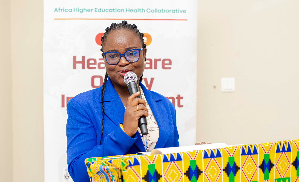 Quality, not just coverage, key to universal health care – Dr. James Duah International Liaison Officer for the Collaborative, Dr. Princess Ruhama Acheampong