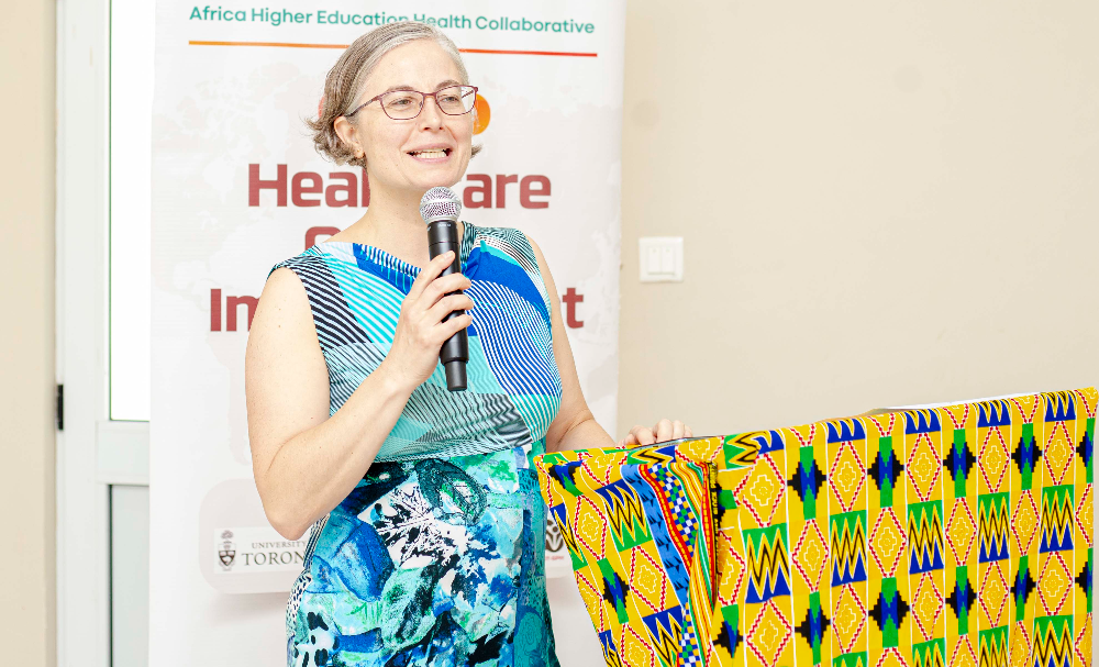 Quality, not just coverage, key to universal health care – Dr. James Duah Leader from the University of Toronto team, Dr. Margarita Lam Antoniades