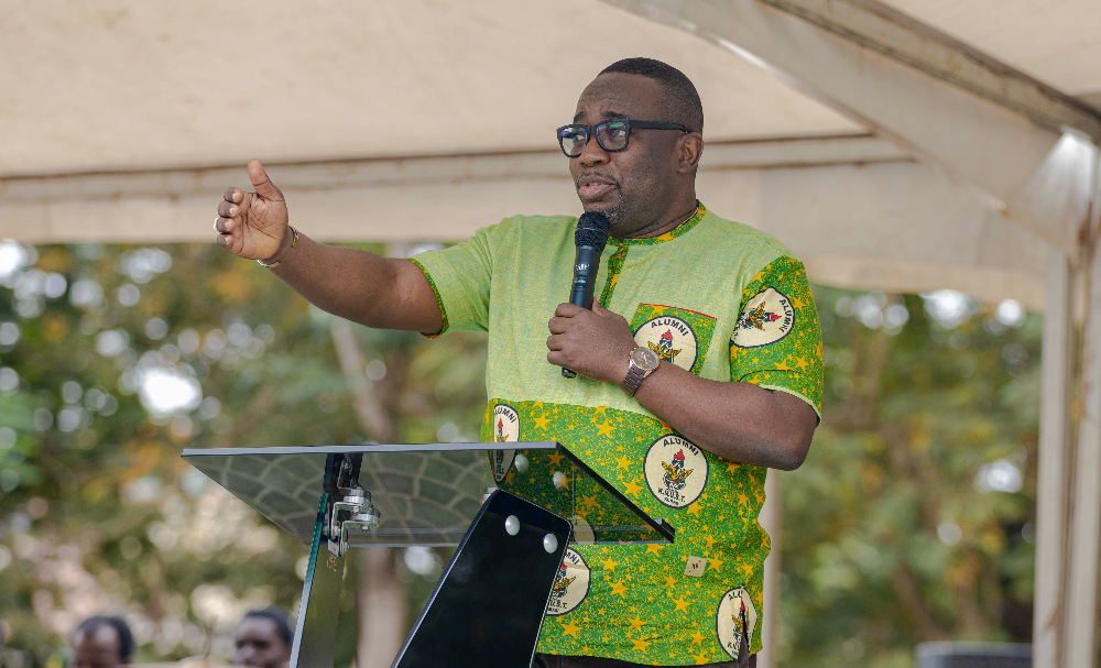 Global Alumni Association president Dr. Herman Yobo Addae