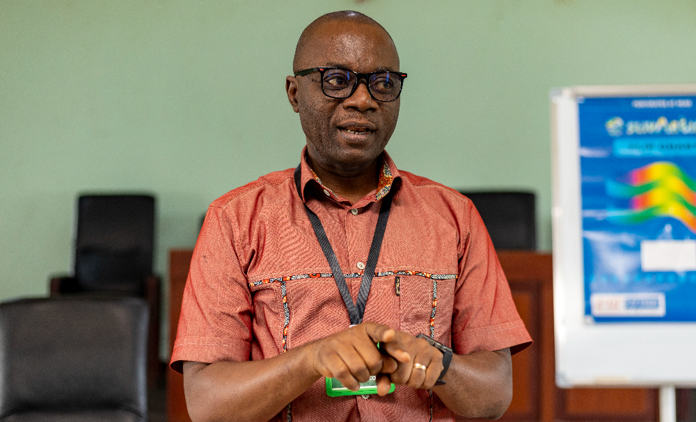Dr Isaac Tweneboah Koduah, lead facilitator,