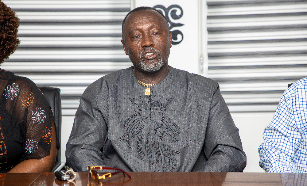 Association President George Sarpong 