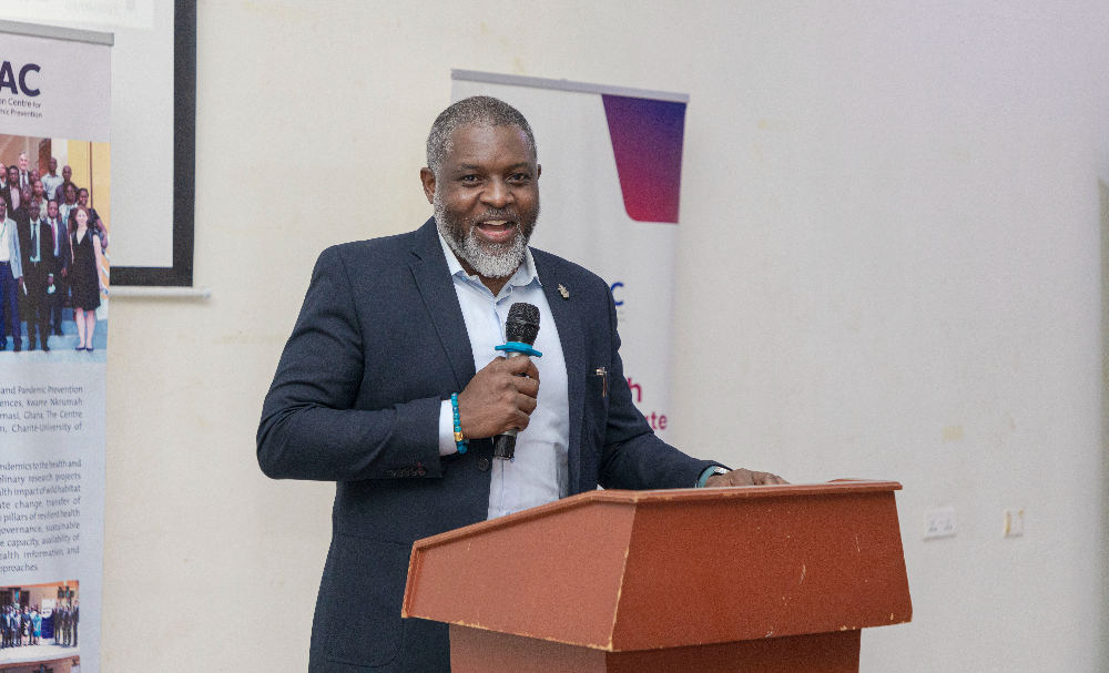 Dr. John Amuasi, Director of G-WAC Ghana,