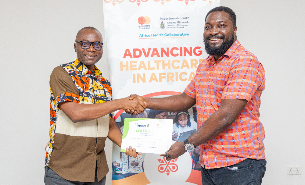 Mr. Emmanuel Yaw Glikpo Senyo, a Public Health Nurse at Asakyiri Health Centre in the Bekwai Municipality