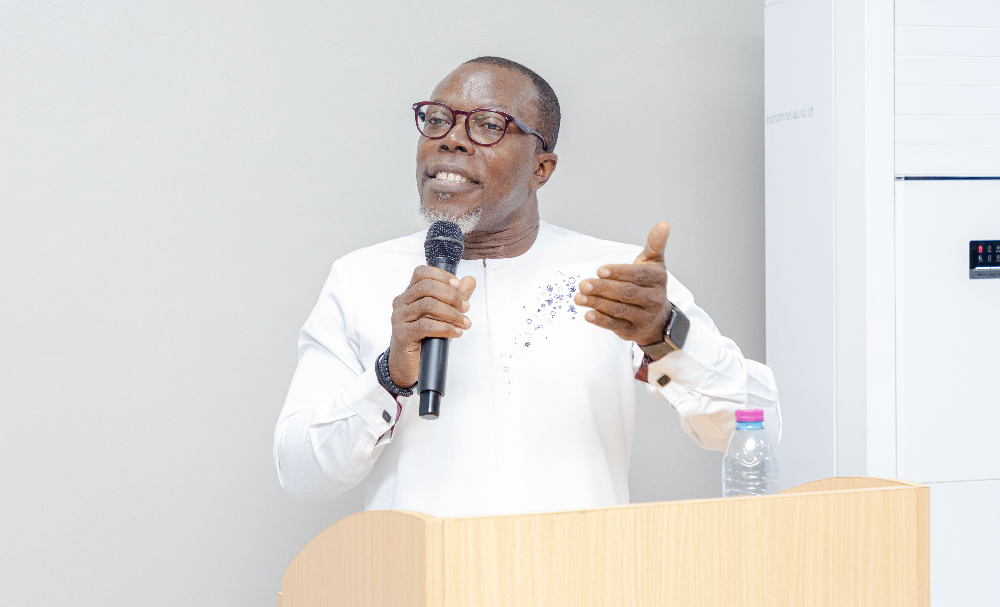 Principal Investigator of the project, Prof. Ellis Owusu-Dabo