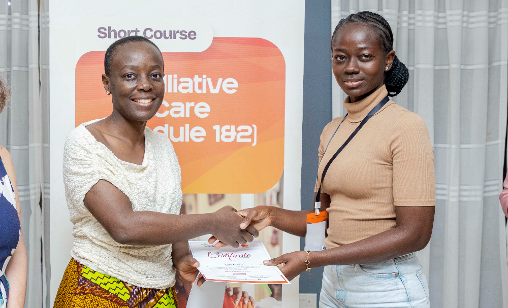 Ms. Eunice Arthur-Sam, a Junior Nurse at Nyaho Medical Centre