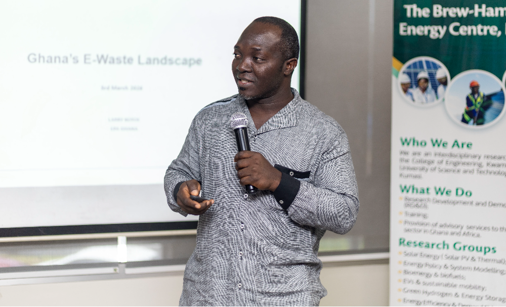 Mr. Larry Kotoe, Deputy Director (Petroleum) at the Environmental Protection Agency