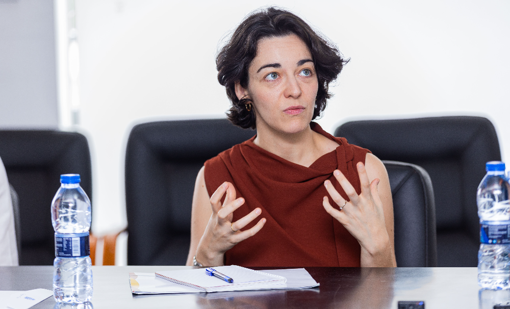 Deputy Head of Mission at the Spanish Embassy in Ghana, Isabel Ibarra