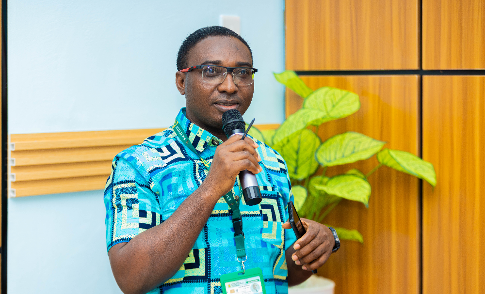 Deputy Director of the Software Division at UITS, Mr. Kofi Ankar-Brewoo
