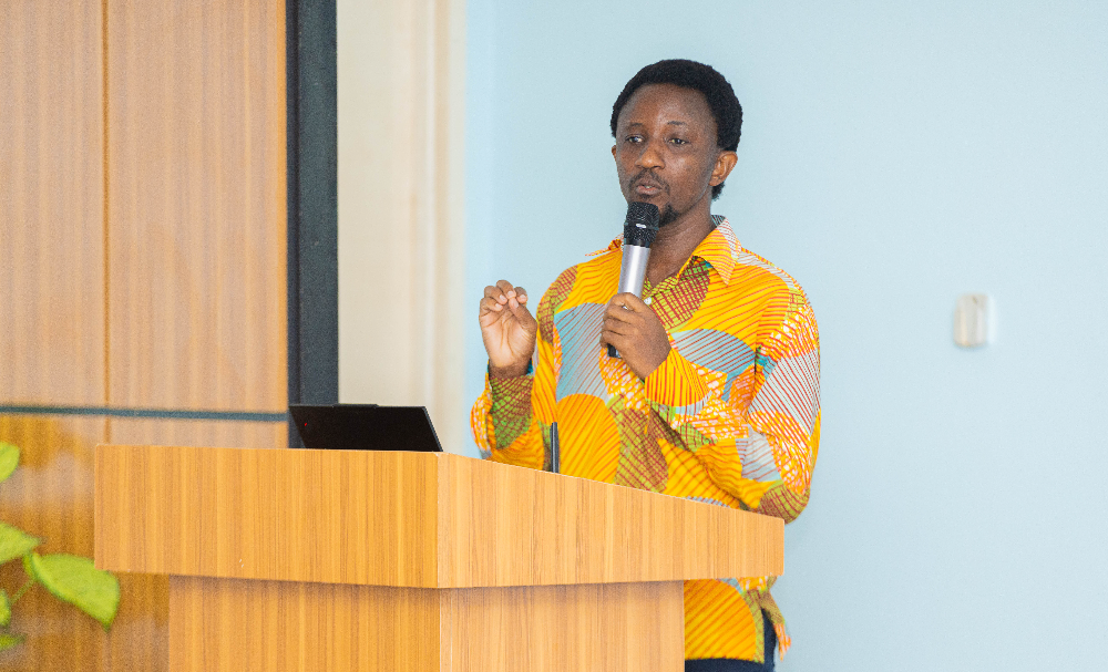 Senior Software Developer at UITS, Mr. Ishmael Kwaw Obeng