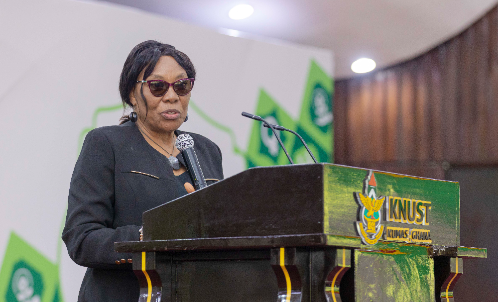 Professor Mrs. Ibok Oduro of the Department of Food Science and Technology at KNUST