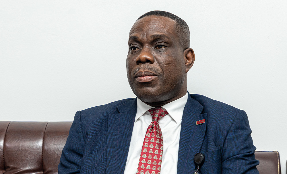 ICAG delegation, the Chief Executive Officer, Mr. Eric Oduro Osae