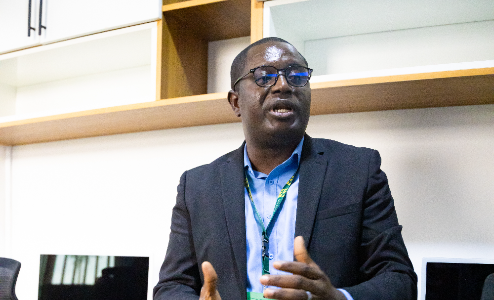 Principal Investigator of the Net Zero Carbon Emission Lab, Dr. Yen Adams Sokama-Neuyam