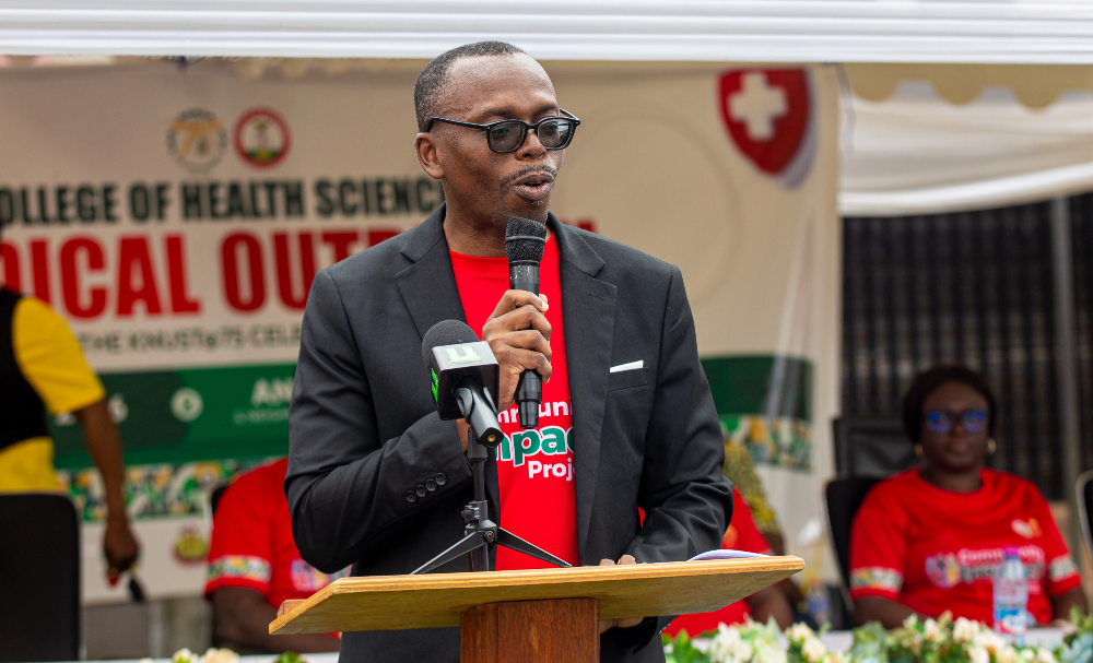 Professor Fred Stephen Sarfo, Provost of the College of Health Sciences,
