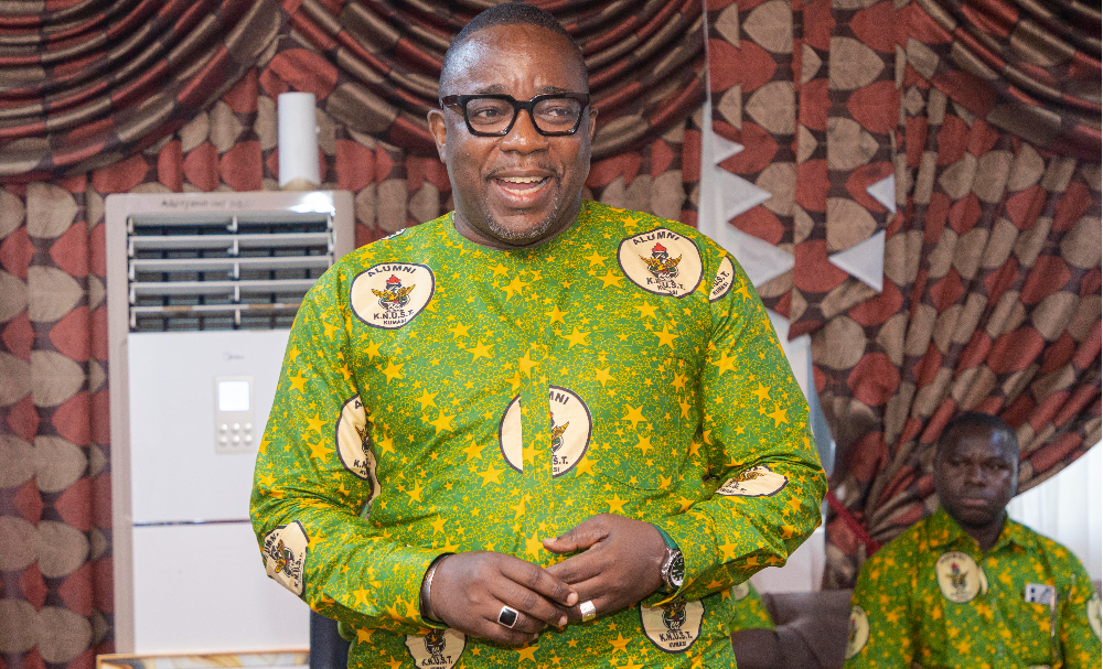 Global President of the KNUST Alumni Association, Dr Herman Yobo Addae,