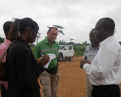 site for KNUST Hospital