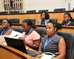 Female Senior Staff Attend Workshop