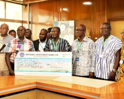 KNUST Receives Support from KMA