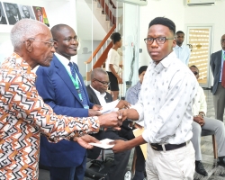 S.T. Nankani Scholarships Scheme Donates to KNUST Needy Students