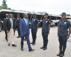 KNUST Security Services Outdoors New Uniforms